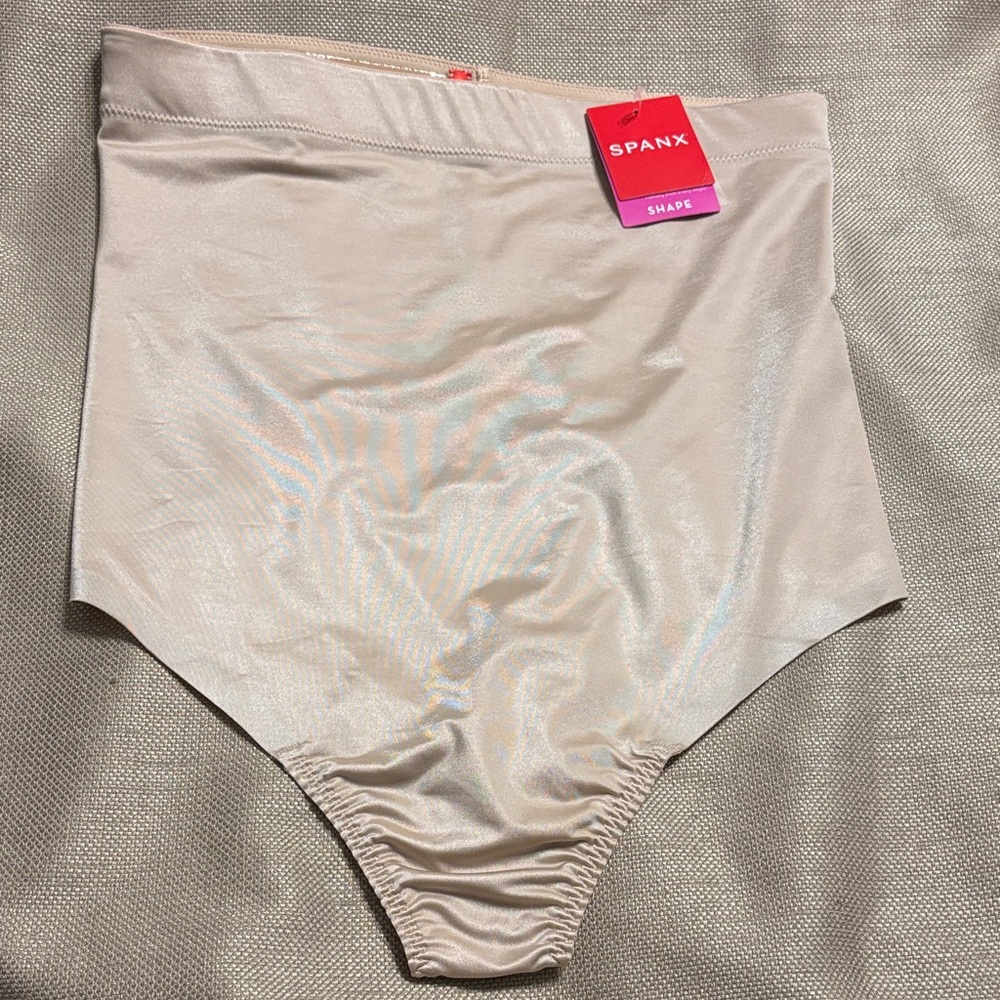 SPANXShape Suit Your Fancy High Waisted Thong - Picture 2 of 11